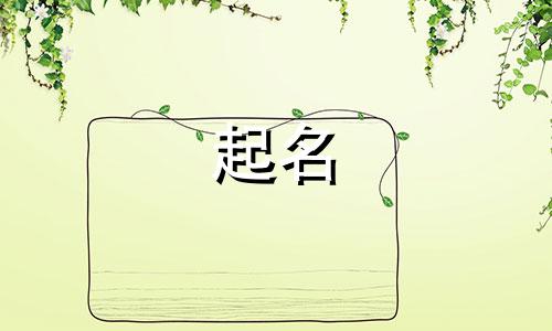 兔宝宝男孩吉祥霸气的名字大全