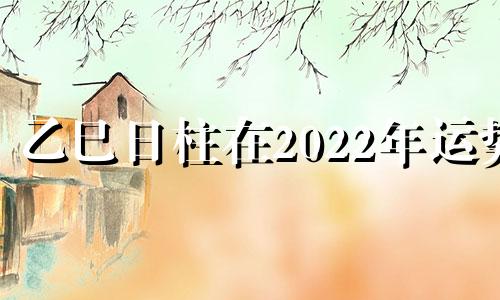 乙巳日柱在2022年运势 乙巳日柱看2021年辛丑年运势