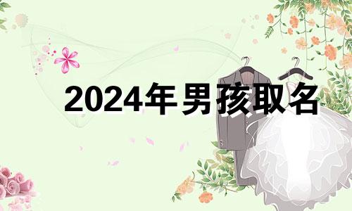 2024年男孩取名 2024年龙年取名