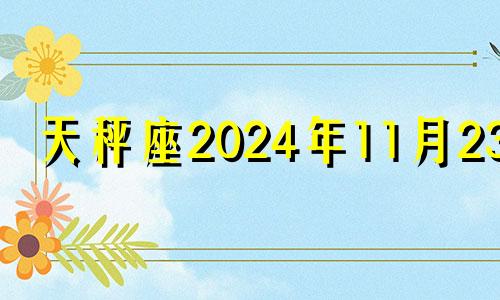 天秤座2024年11月23日 天秤座11月22号运势怎么样