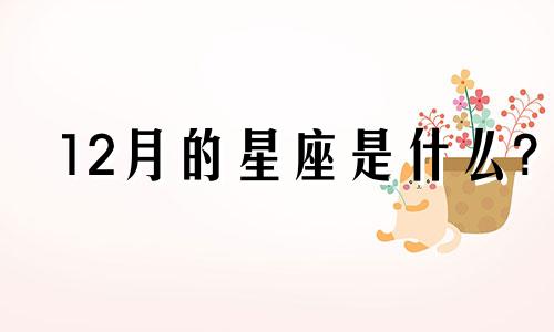 12月的星座是什么? 12月的星座有什么