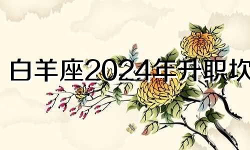 白羊座2024年升职坎坷 白羊金牛座2024