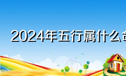 2024年五行属什么命 2024年五行属什么属性