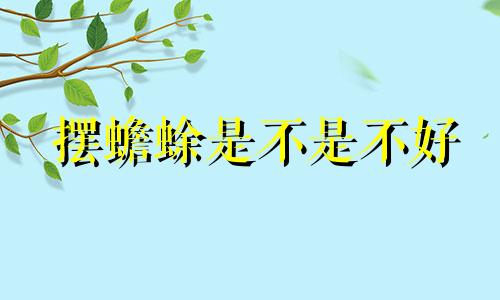 摆蟾蜍是不是不好 如何摆放蟾蜍才能发挥最佳的功效呢？