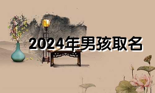 2024年男孩取名 202年男宝名字