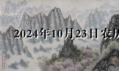 2024年10月23日农历 2021年农历十月二十四怎么样