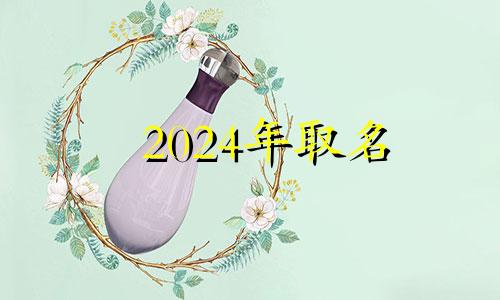 2024年取名 