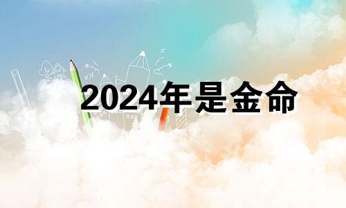 2024年是金命 2024年的孩子是金命还是土命