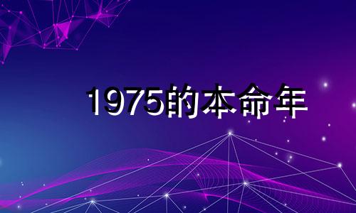 1975的本命年