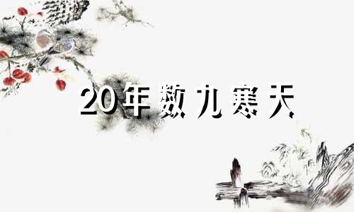 20年数九寒天 2021数九寒天什么时候结束