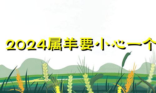 2024属羊要小心一个人 2024有天喜红鸾有喜事的生肖