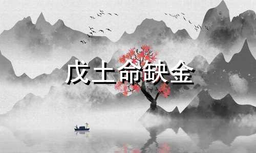 戊土命缺金 戊土缺水怎么办