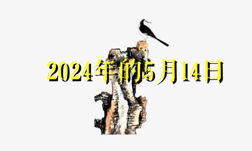 2024年的5月14日 2024年5月吉日