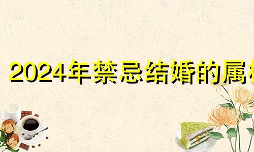 2024年禁忌结婚的属相 2024年结婚有什么寓意吗