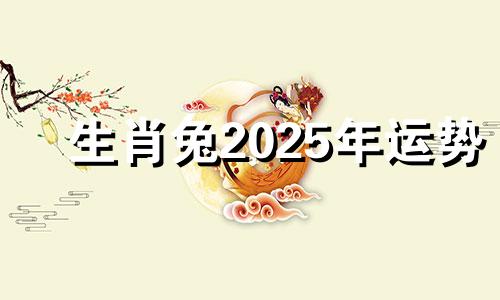 生肖兔2025年运势 属兔2025年运势及运程