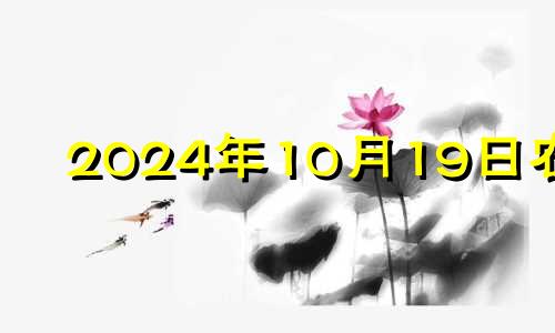 2024年10月19日农历 2024年10月10日是什么日子