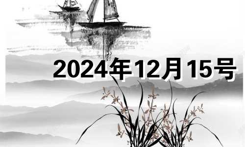 2024年12月15号 2024年12月14日五行穿衣