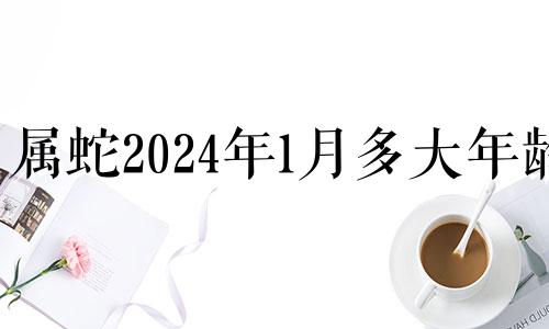 属蛇2024年1月多大年龄 2024年属蛇人的全年