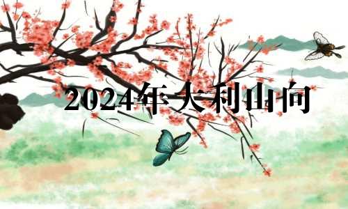 2024年大利山向 2020年大利山向和方位