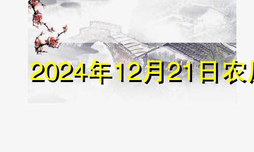 2024年12月21日农历 2020年12月21日属兔人运气