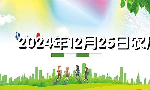 2024年12月25日农历 2024年12月22日